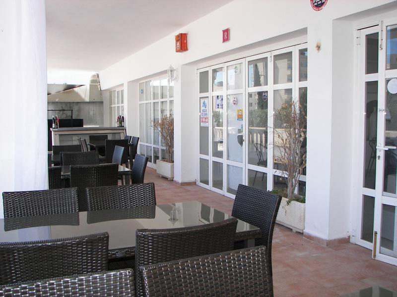 Hostal Los Pinos Es Cana Restaurant bilde